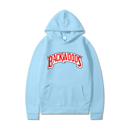 BACKWOODS Printed Casual Sports Hoodie Hoodie